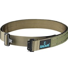 Amomax 灰鷹雙層MOLLE腰帶, 遊騎兵綠