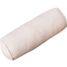 Wonderwear 簡約純棉圓筒形腿枕, 象牙白