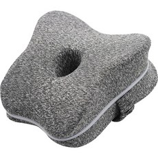 원더웨어 메모리폼 버터플라이 레그 필로우, 08 다크그레이