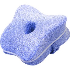 원더웨어 메모리폼 버터플라이 레그 필로우, 07 블루