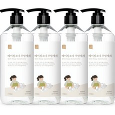 Swimpyo365 逗號 小蘇打大容量廚房洗潔精 金桔, 750ml, 4個