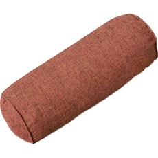 Wonderwear 簡約純棉圓筒形腿枕, 紅色