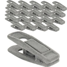 Modern Living柔軟的洗衣夾, 灰色, 20個