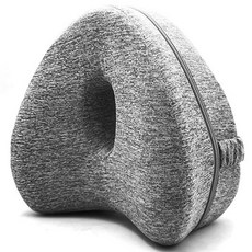 Wonder Wear 舒適曲線型腿枕, 1個, 灰色