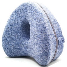 Wonder Wear 舒適曲線型腿枕, 1個, 藍色