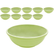 LOHJA 美耐皿湯碗 15cm, 淺綠色, 10個