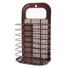 Salz 可折疊口袋洗衣籃 小, 棕色