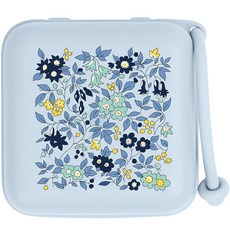 BIBS 리버티 공갈젖꼭지 케이스 42001, 노꼭지, 카모마일론 베이비블루(420012231), 1개