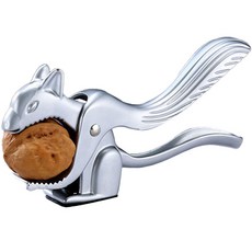 Roiwing 松鼠核桃鉗 碎殼器, 銀色, 1個