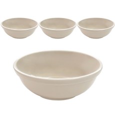 LOHJA 美耐皿湯碗 15cm, 淺米色, 4個