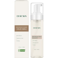 DEAR SKIN 女性私密處泡沫潔淨慕斯, 200ml, 1瓶