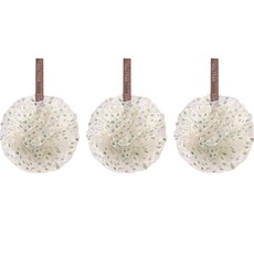 彩虹斑點泡泡沐浴球, 1入, 綠色, 3個