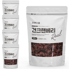 자연다움 건크랜베리, 100g, 5개