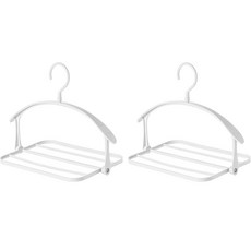 MONACO OLIVE 旋轉衣架, 白色, 2個