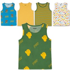 doridori 童款印花背心組 5入