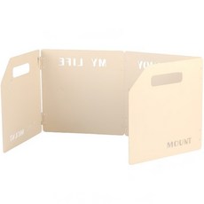 캠핑 피크닉 4중 윈드 쉴드, 05화이트, 1개