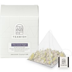 Teawish Herb Island 晚安涼茶, 3g, 7入, 1盒