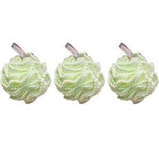彩虹泡泡沐浴球, 綠色, 1入, 3個