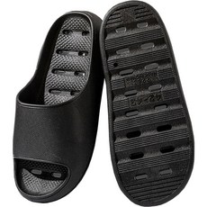 여성용 하찌몰 비소와스 캐쥬얼 슬리퍼 WH-2321963, 블랙, 1개