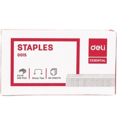 델리 스테이플러 심 제본심 10mm 500p x 10p 세트, 13호침, 10개