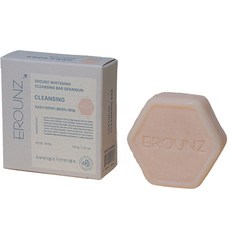 erounz 白皮膚潔膚皂 肥皂 天竺葵香, 1個, 100g
