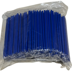 自然容器個別包裝高級直吸管 藍色 21cm, 500件, 1個