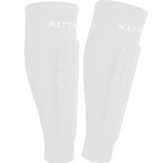 메이투 온가족 스포츠 축구 풋살 정강이 보호대, 2개, 화이트