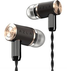 AZLA Pascal木質外殼遊戲有線耳機, MMCX, 金色