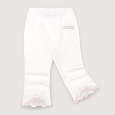 JELISPOON 女童款日常捲邊彈性喇叭內搭褲
