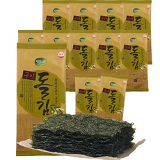 Badasori 橄欖油烤岩海苔 半切款, 9g, 12包