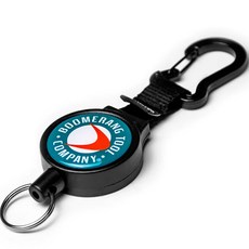 RETRACTABLE OUTDOOR PRODUCTS Heavy Duty釣魚Y型登山扣, 黑色