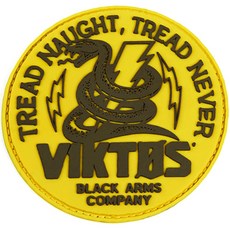 VIKTOS Snakebolt 勇氣勳章臂章, 黃色, 1個