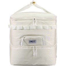 스네프 포타포티 이동식변기 수납가방 165/365 21L, 아이보리, 1개