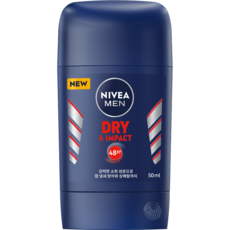 니베아맨 드라이 앤 임팩트 스틱 데오드란트, 50ml, 1개