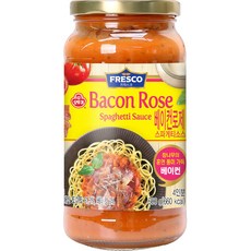 프레스코 베이컨로제 스파게티 소스, 600g, 1개