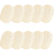 MoonlightBallon 零廢棄無漂白菜瓜布, 1入, 10個