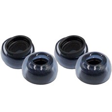 Audio Espresso AirPods Pro 珍珠奶茶 高級 TPE 耳塞套, 黑色, 單一商品