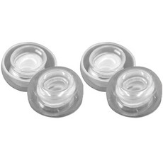 오디오에스프레소 에어팟 프로 버블티 프리미엄 TPE 이어팁 M 4p, 클리어