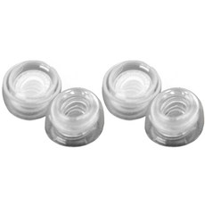 Audio Espresso AirPods Pro 珍珠奶茶 高級 TPE 耳塞套, 透明 SS, 單一商品
