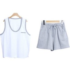 CHICBLACK 女款IruRa U領無袖+短褲運動套裝 cpset2674k33