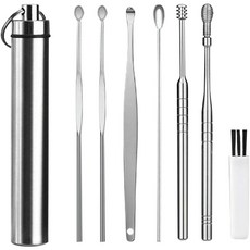 봄봄리빙 스테인리스 귀이개 세트, 1세트