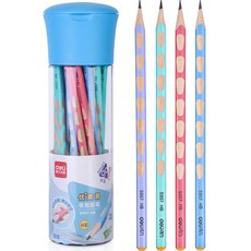 DELI學生鉛筆HB 30p+鉛筆盒套組, 混合顏色, 1組
