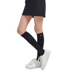 hipstar 女性高爾夫涼感及膝長襪, 黑色, 1個