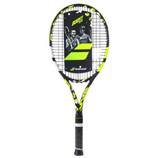 BABOLAT Boost Aero 102 16*19 2握把球拍 260g+球拍套, 黑+黃, 單品