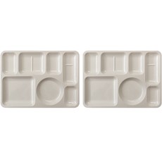 LOHJA 多用途方形餐盤, 淺米色(706款), 2個