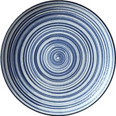 ROSLYN Dohae 圓形盤, 藍色, 1個