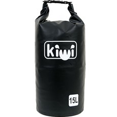 玩水海邊水上樂園泳裝防水Kiwi包 一般型 15L, 黑 色