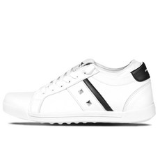 Mnx15 牛皮女式男士屏幕練習綁帶無釘手工高爾夫球鞋