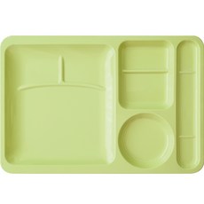 榮亞集團餐飲密胺方形餐盤710, 淺綠色