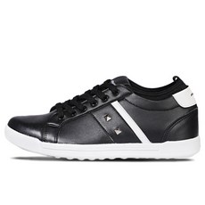 mnx15 牛皮螢幕練習用鬆緊帶無釘舒適手工高爾夫球鞋